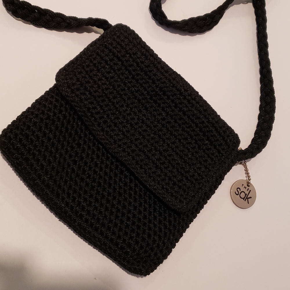 The Sak black handbag beautiful